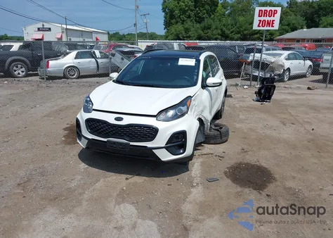 2022 Kia Sportage Nightfall Edition z USA, uszkodzony, nr VIN KNDP6CAC7N7002656